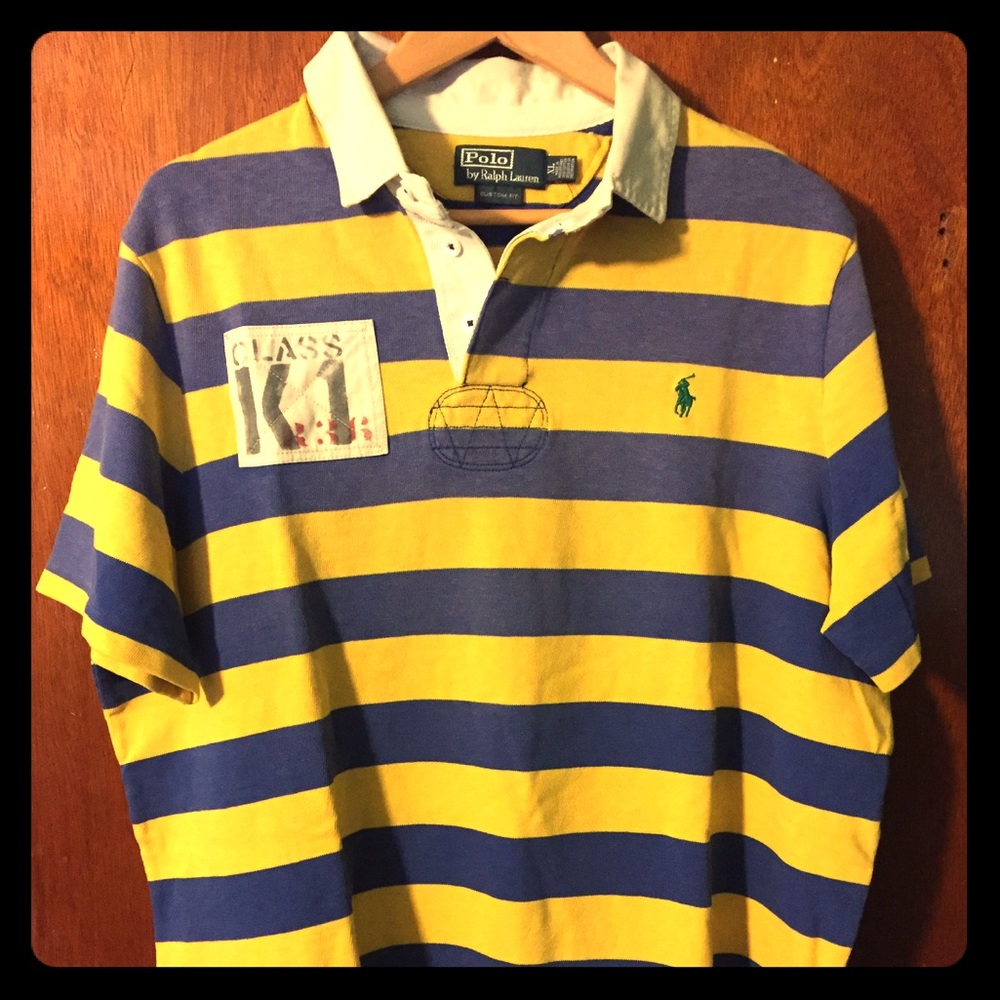 Vintage Polo Ralph Lauren Kayak Class K-1 Rugby